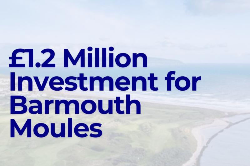 East Derry MLA's welcome £1.2m for Barmouth Moles repairs