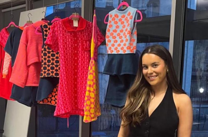 Young designer Bethan McClenaghan from Limavady
