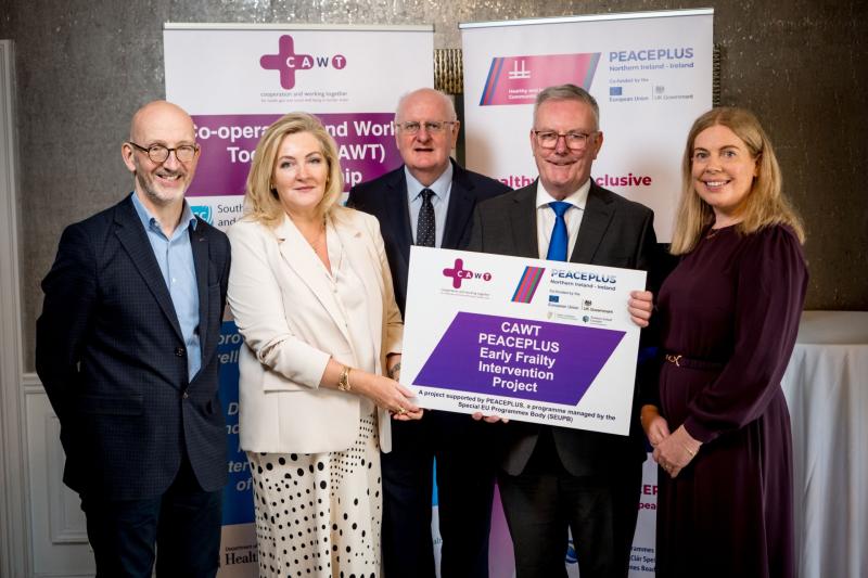 €8.4 million PEACEPLUS project launched to support those at risk of frailty