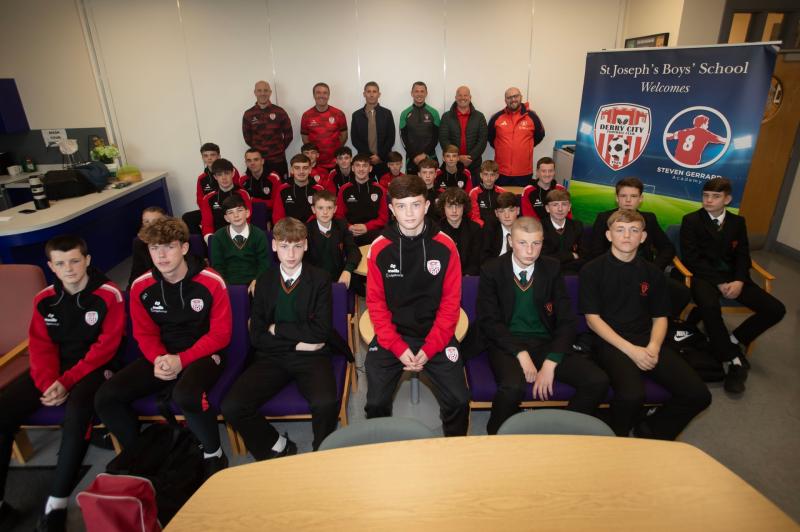 Steven Gerrard Academy reconnects with St. Joseph's students
