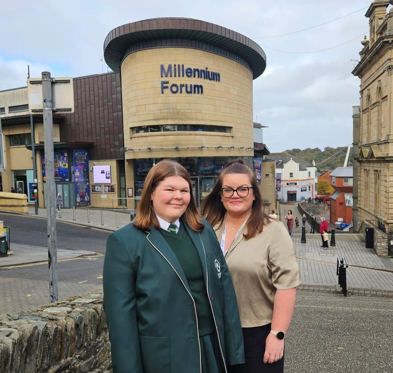 Youth Forum's Aya Seymour joins NI Youth Assembly