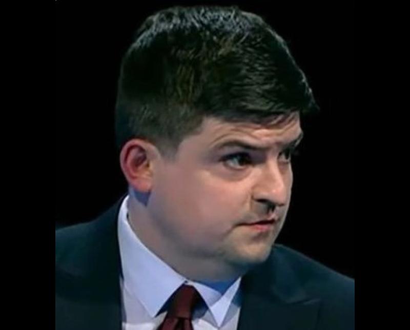 Inaugural guest speaker, Dr David McCann - Ulster University Politics lecturer and media election commentator