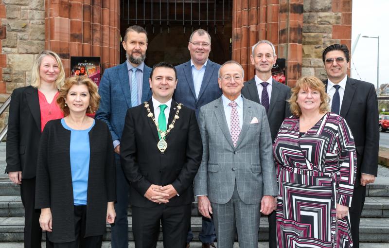 EU ambassadors visit Derry to explore business opportunities in North West