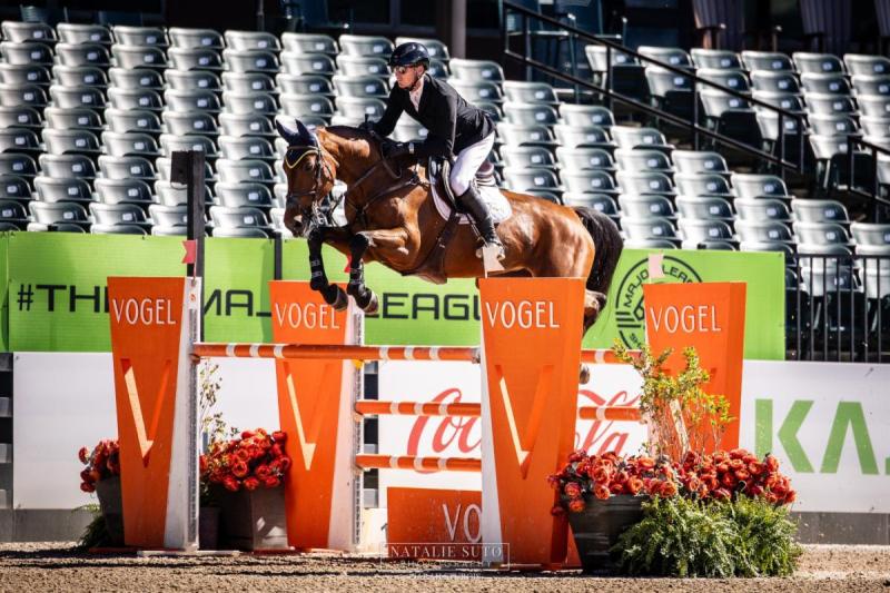 Derry's Daniel Coyle on fire at Tryon