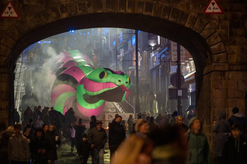 Derry Halloween Festival begins as trail event dazzles on opening night