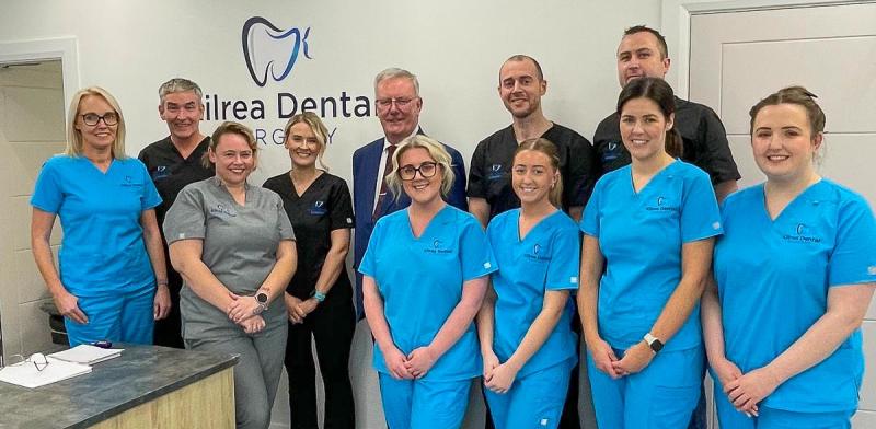 Health Minister recognises Kilrea Dental Surgery's vital contribution to improving access to dental care