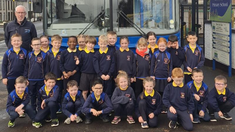 NI Water’s Travelling Classroom Rolls into St Mary’s Primary School, Draperstown 