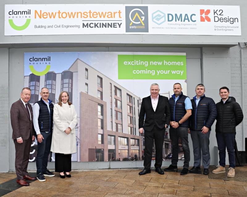 L-R– Jim Roddy, Henry McKinney, Jan Sloan, Tony Monaghan, Seamus McKinney, Brendan McGarry, Matthew McCamley.