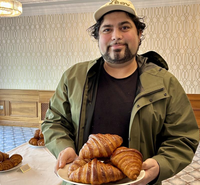 County Derry bakeshop participates in the North's Best Croissant Competition