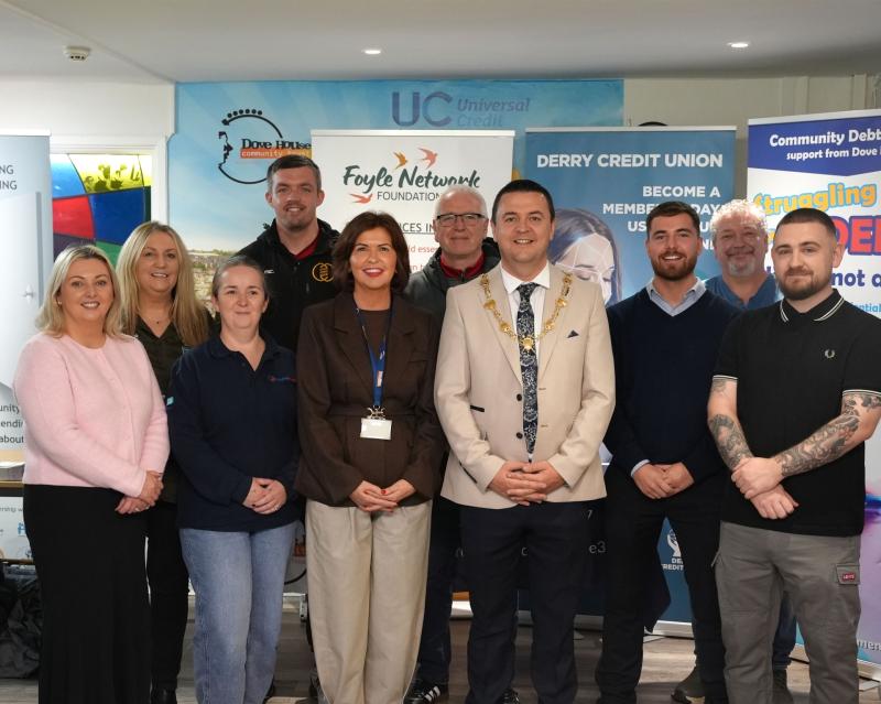 Derry community organisations come together to help people make informed money choices