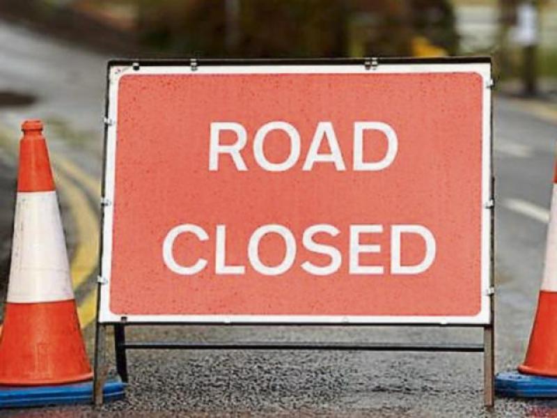 County Derry road closure due to serious road traffic collision