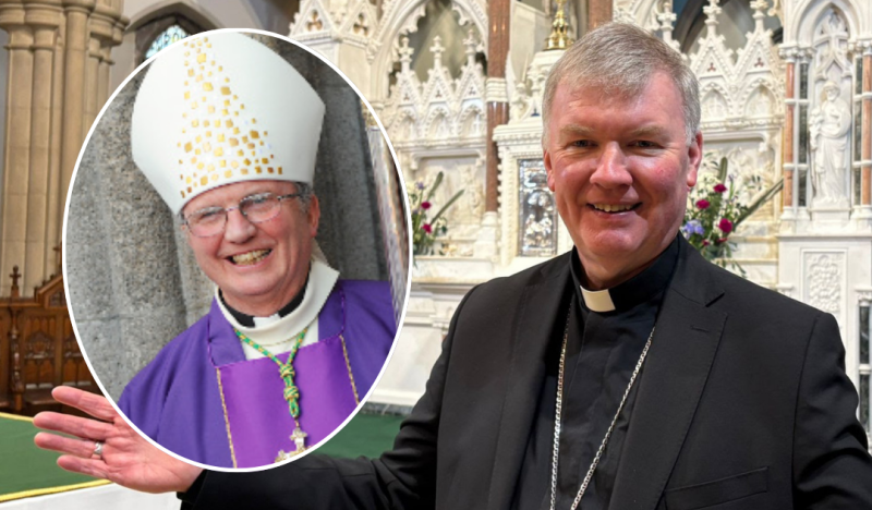 Bishop McKeown welcomes Bishop Niall Coll's appointment to neighbouring Raphoe Diocese