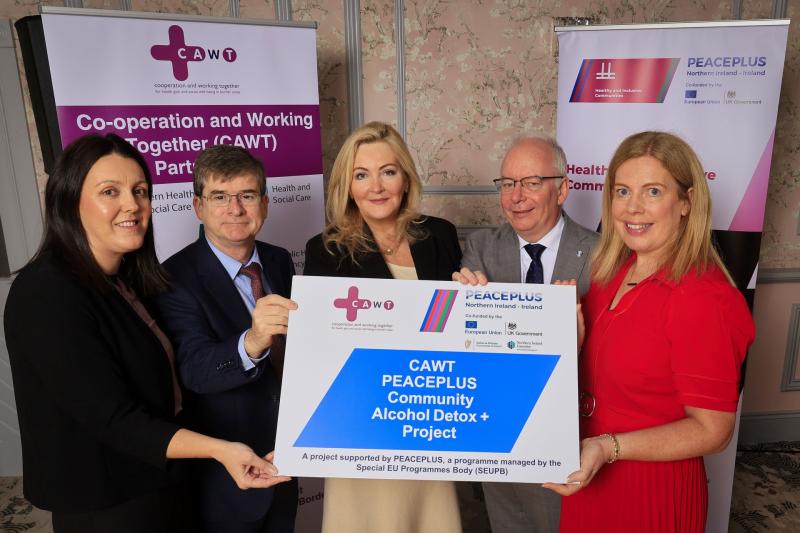 €8 million PEACEPLUS boost for cross-border community-based alcohol addictions services