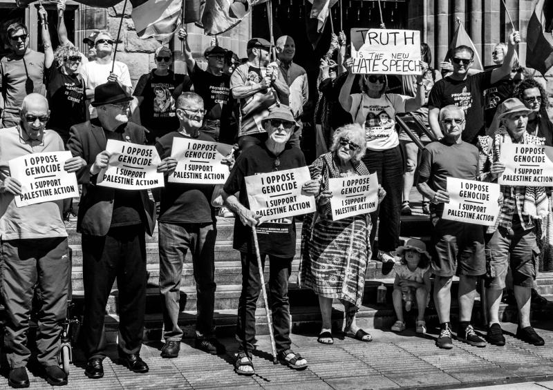 Derry civil rights veterans call for support of the Right to Protest / Defend Our Juries rally 