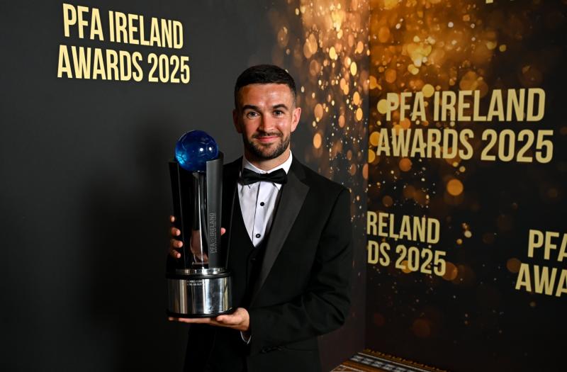 Derry City's Michael Duffy crowned PFAI Player of the Year