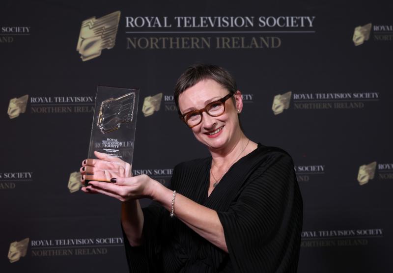Derry Producer Louise Gallagher receives prestigious Brian Waddell Award