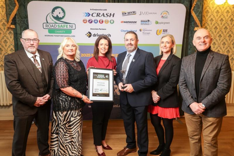 Derry and Strabane road safety champions celebrated at Northern Ireland awards