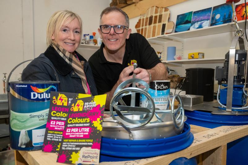 Derry initiative launched to give new purpose to old paint