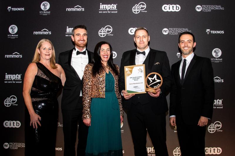 Draperstown firm wins British Woodworking Federation Health and Safety Award