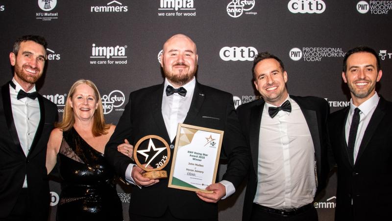 'Rising Star' award for sales manager of Draperstown firm at prestigious London awards ceremony