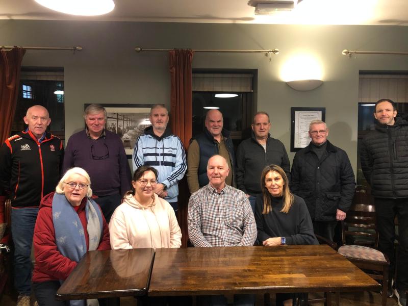 DDBKA committee members 2026-2027  Mr Doherty (chair) seated front row 2nd right alongside Sharon Durkan (vice chair), front row 1st right