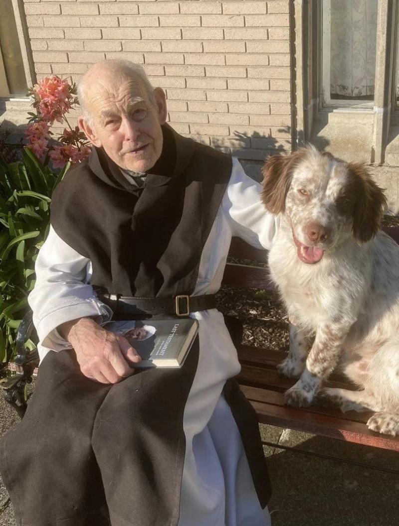 Community mourns peaceful passing of Fr Finnian OCSO in his 98th year