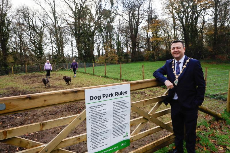 Pilot dog exercise area opens at Derry's St Columb’s Park