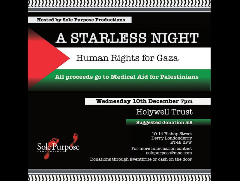A Starless Night: International Hunam Rights Day event for Gaza 