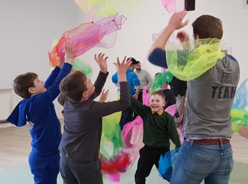 In Your Space Circus in Derry receives £5,000 Unity Impact Grant