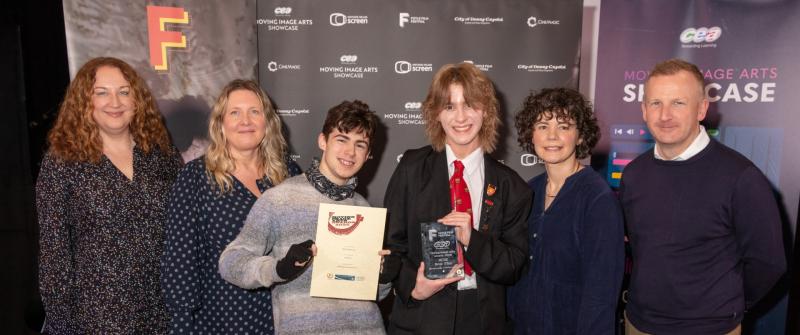 Future filmmaker from Limavady High School shines at National Awards