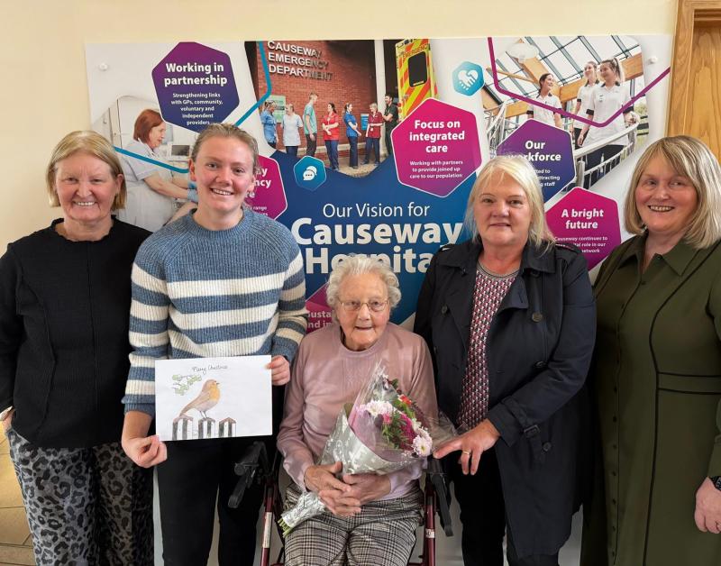 93-year-old former nurse Ethel Glasgow wins Northern Trust Christmas card contest