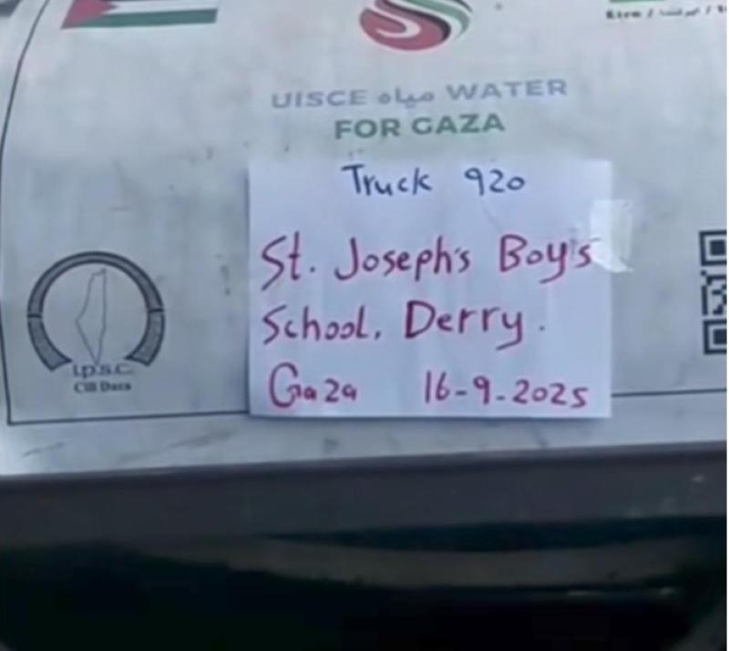 St Joseph’s Boys’ School holding a Christmas Appeal for Gaza