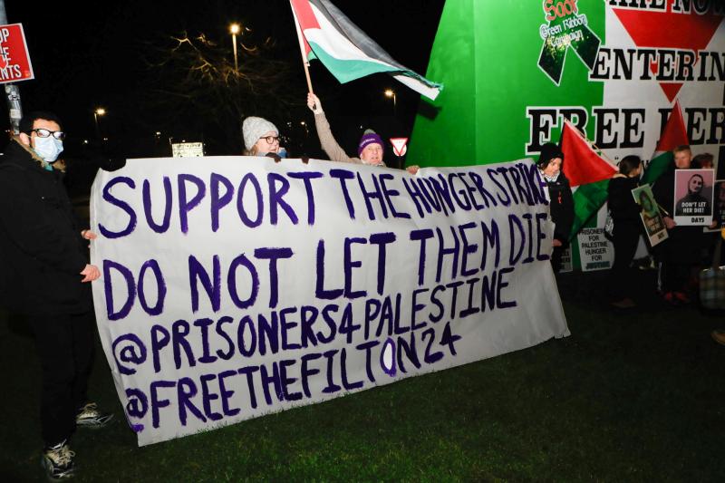 O'Hara family urge British government to negotiate with Palestine hunger strikers