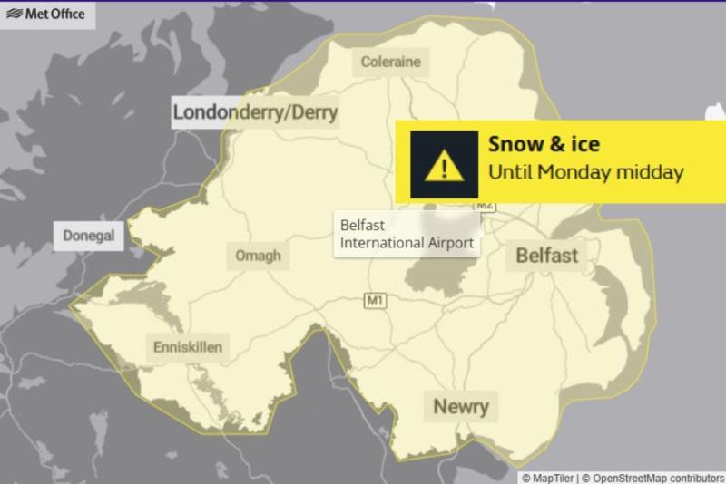 Number of schools in County Derry to close tomorrow due to adverse weather