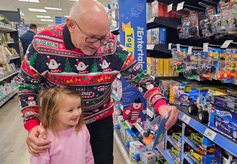 Generosity of County Derry shoppers brings festive magic to hundreds of families