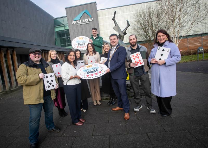 NI Maths Fest 2026 returns to Derry's Foyle Arena