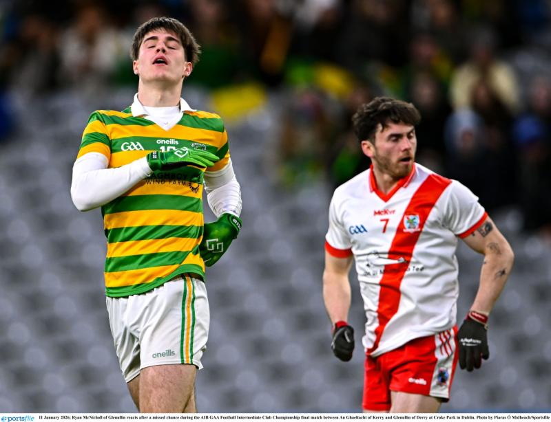 Heartbreak for Glenullin in first ever Croke Park final