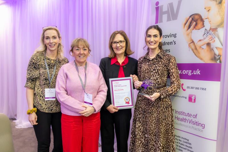 Northern Trust Health visitor wins prestigious UK SCPHN award