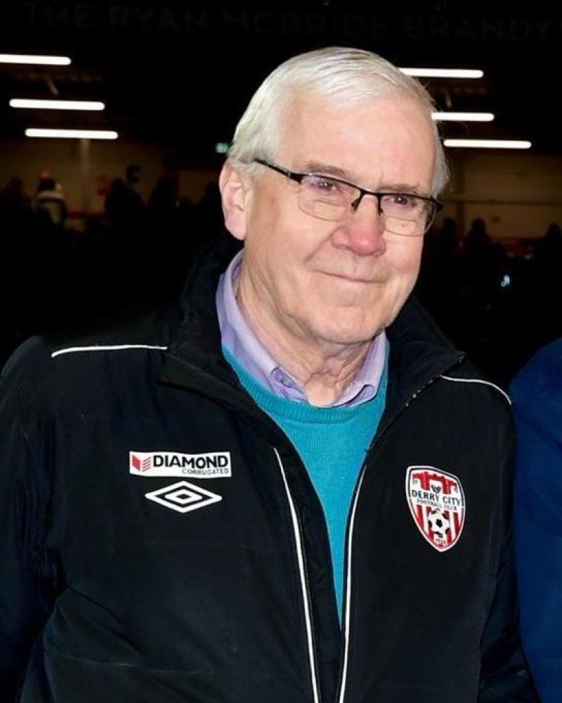 Derry City FC mourns passing of long-time volunteer George Caldwell