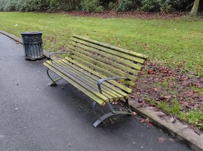 Derry council urged to refurbish Brooke Park street furniture 