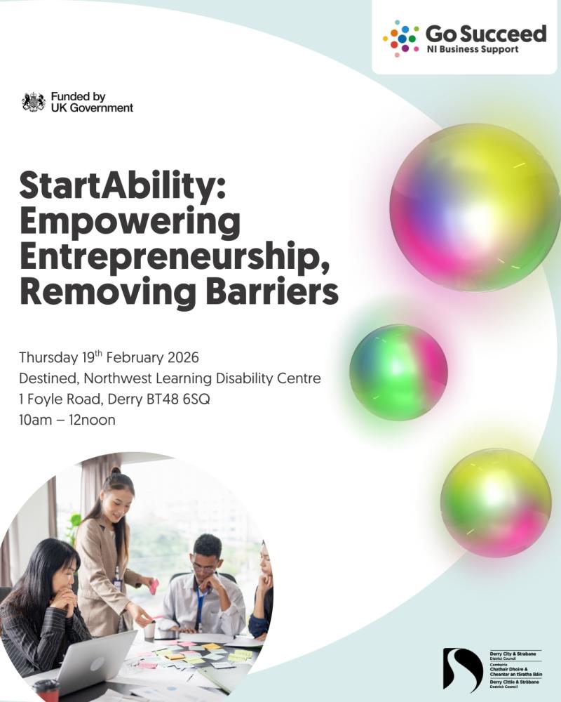 Unlock your business potential with local support in Derry and Strabane!