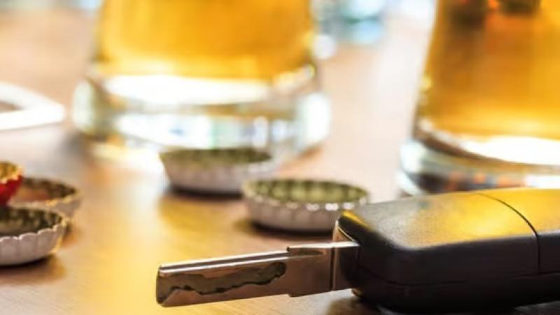 Drunken driver who was &lsquo;swaying across the road&rsquo; banned for two years