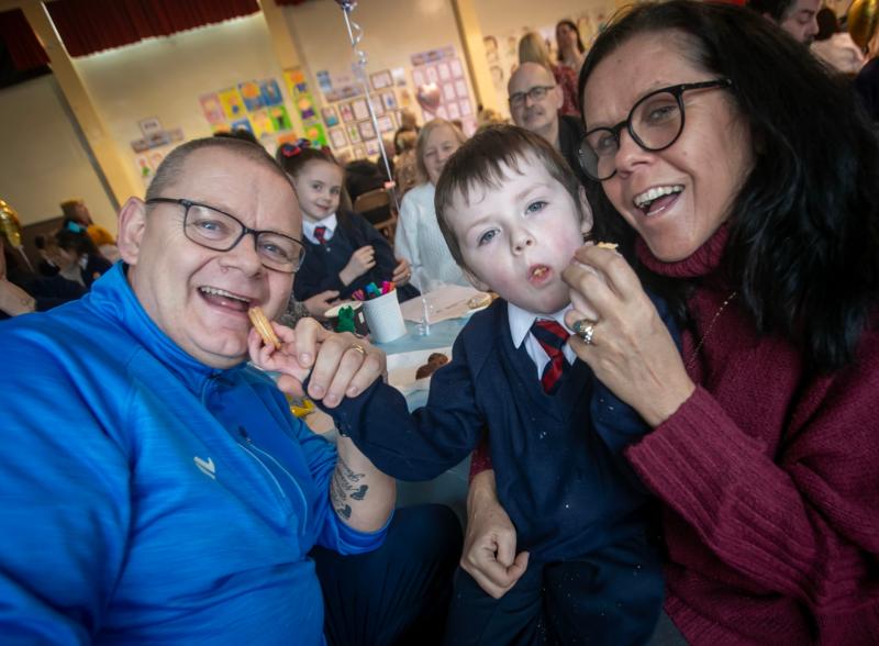 Creggan pupils honour grandparents with special Mass and school celebrations