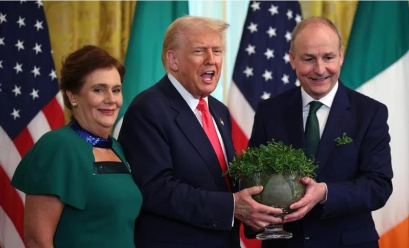 Council to debate  'no shamrocks to be delivered by Irish political representatives to Trump in the White House' 