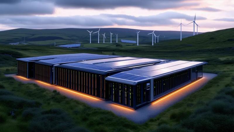 Data centre data centre&nbsp; - the first stage of the Atlantic Hub development at Foyle Port.