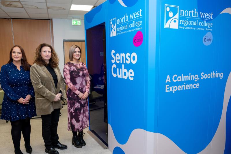 NWRC installs revolutionary &lsquo;Senso Cubes&rsquo; at Derry and Limavady campuses
