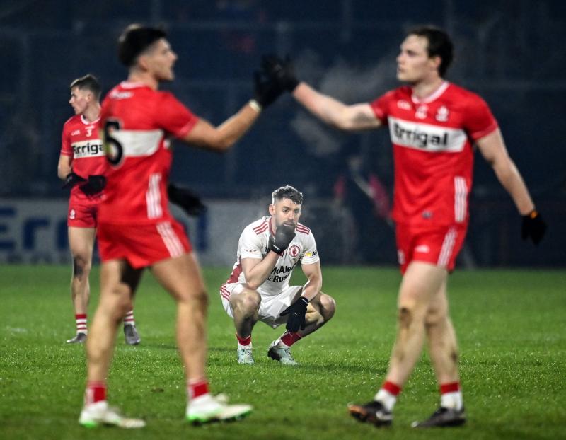 Derry bounce back with vital home win over neighbours Tyrone