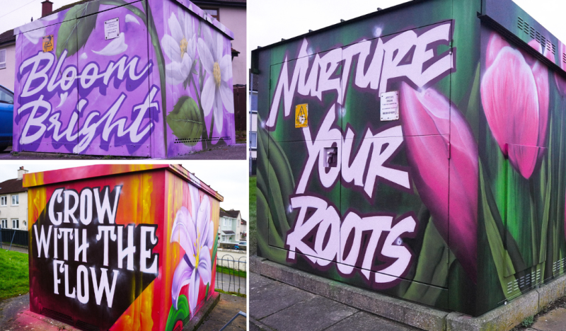 Derry pupils team up with Peaball to transform Creggan's generators