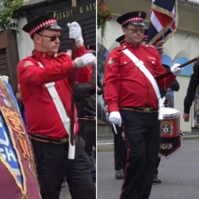 Police seek man over UDA banner display at Apprentice Boys' Relief of Derry demonstration