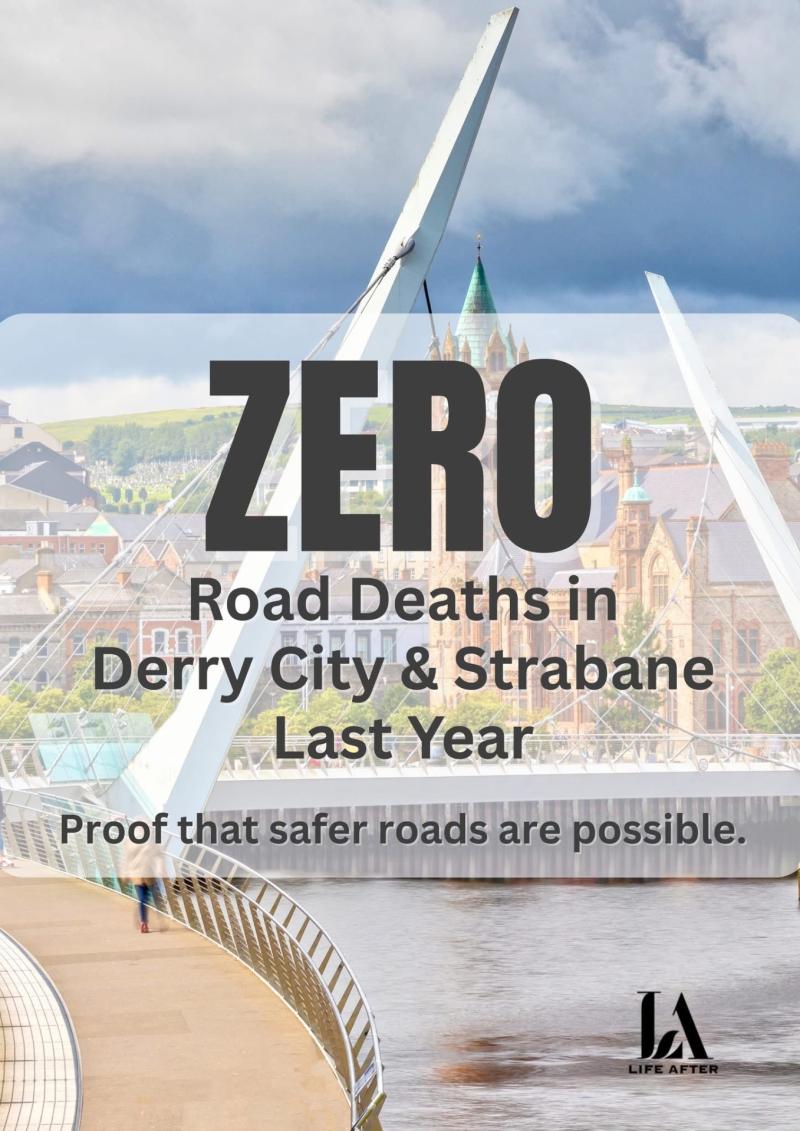 Derry and Strabane lead the way with zero road deaths in 2025